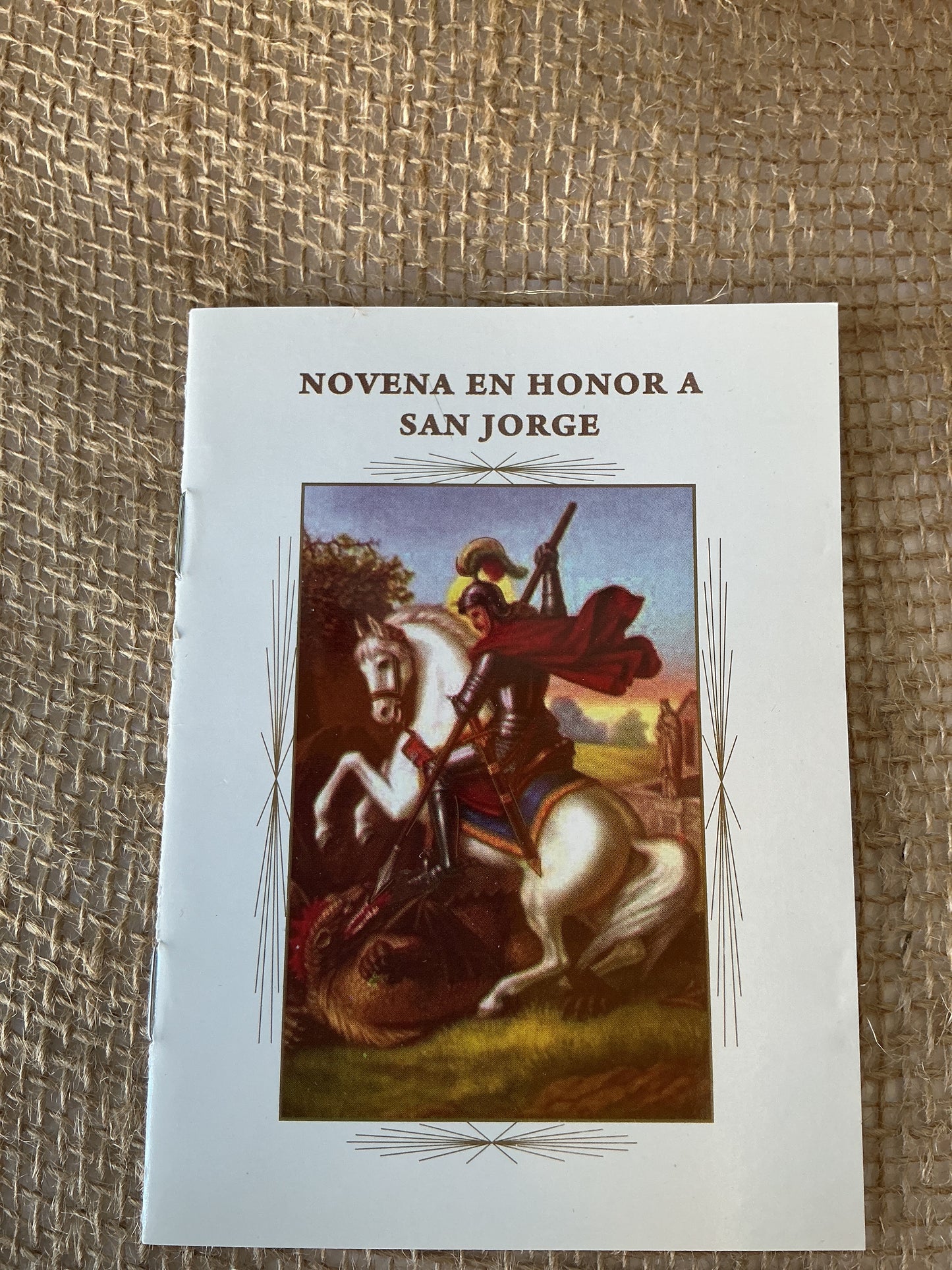 Novena En Honor  a San Jorge