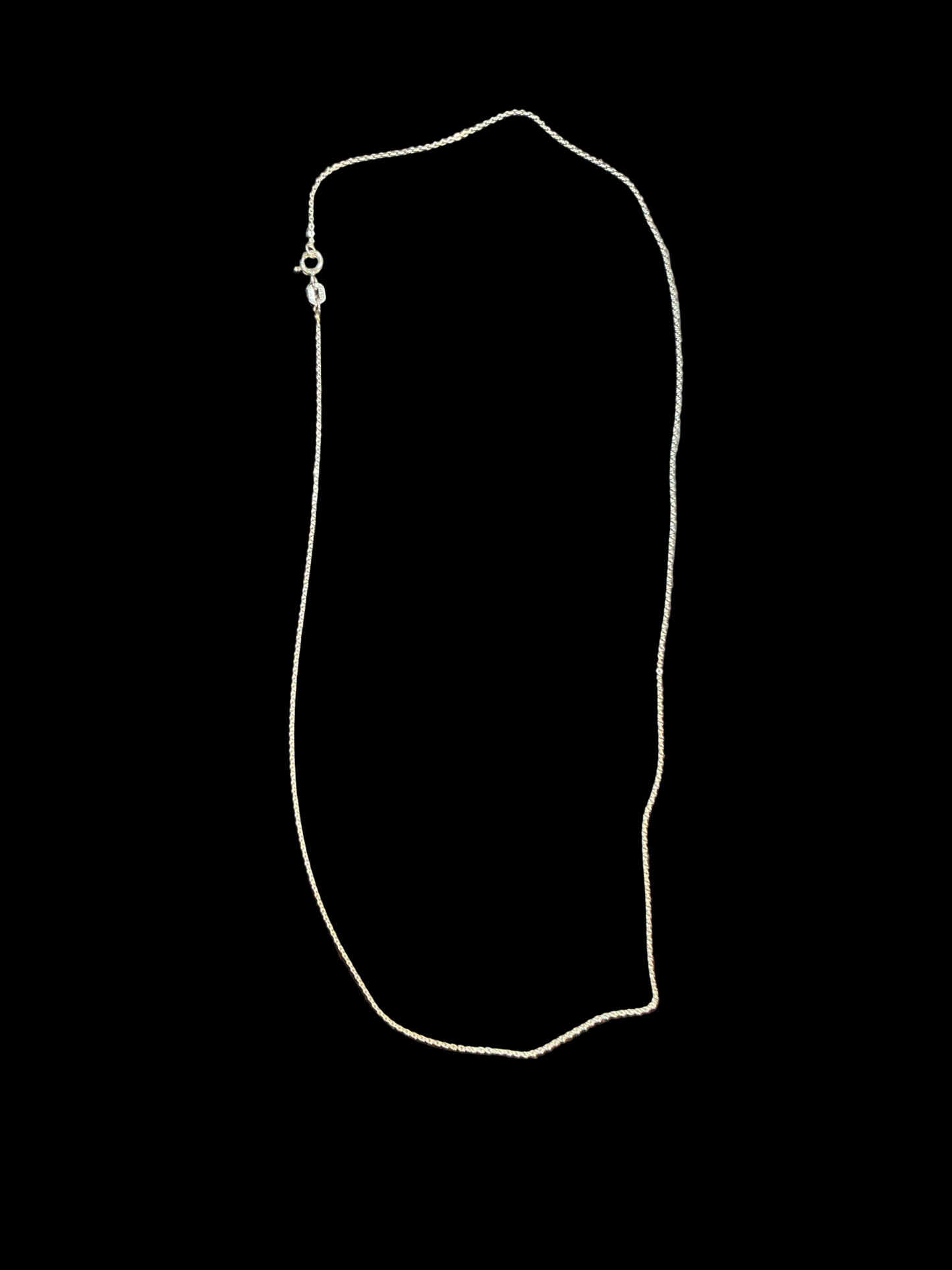 Silver Chain 18”H