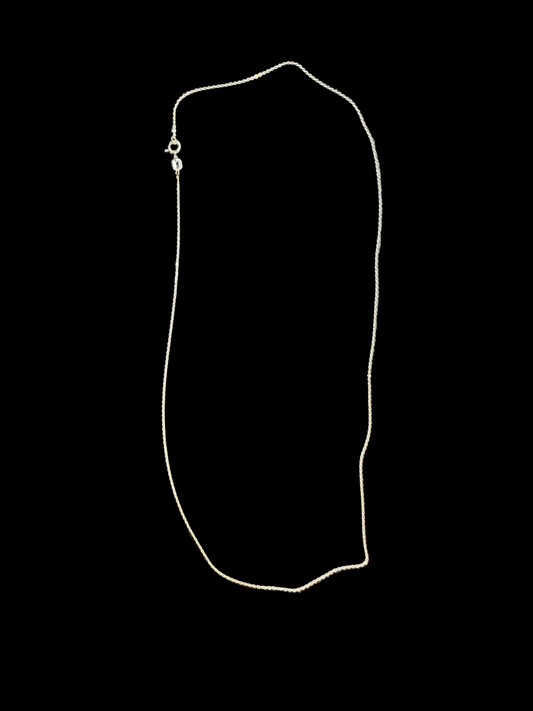 Silver Chain 18”H