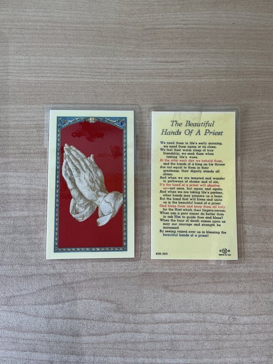 The Beautiful Hands Of a Priest