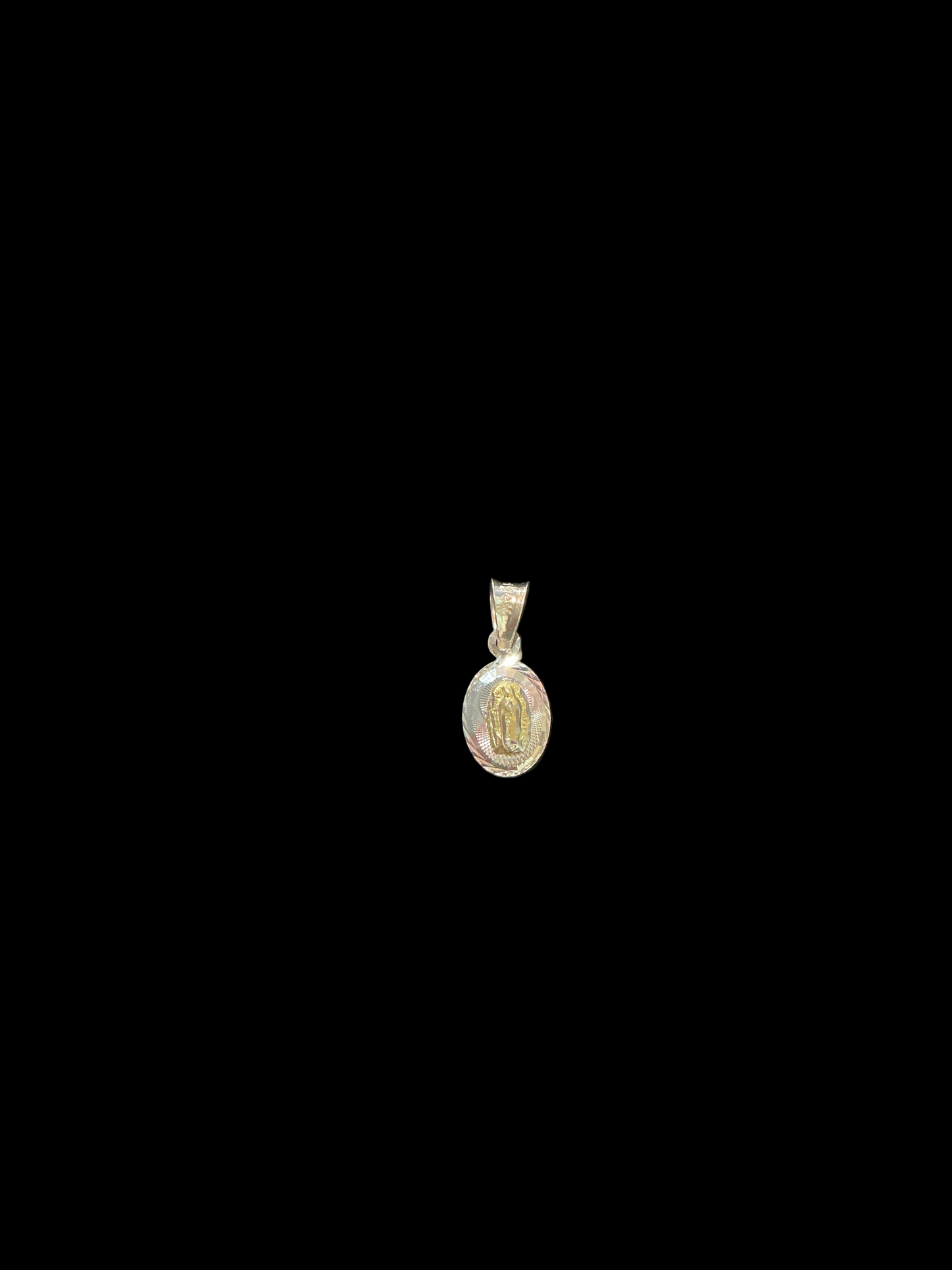Gold Medal Virgen de Guadalupe 0.7"H