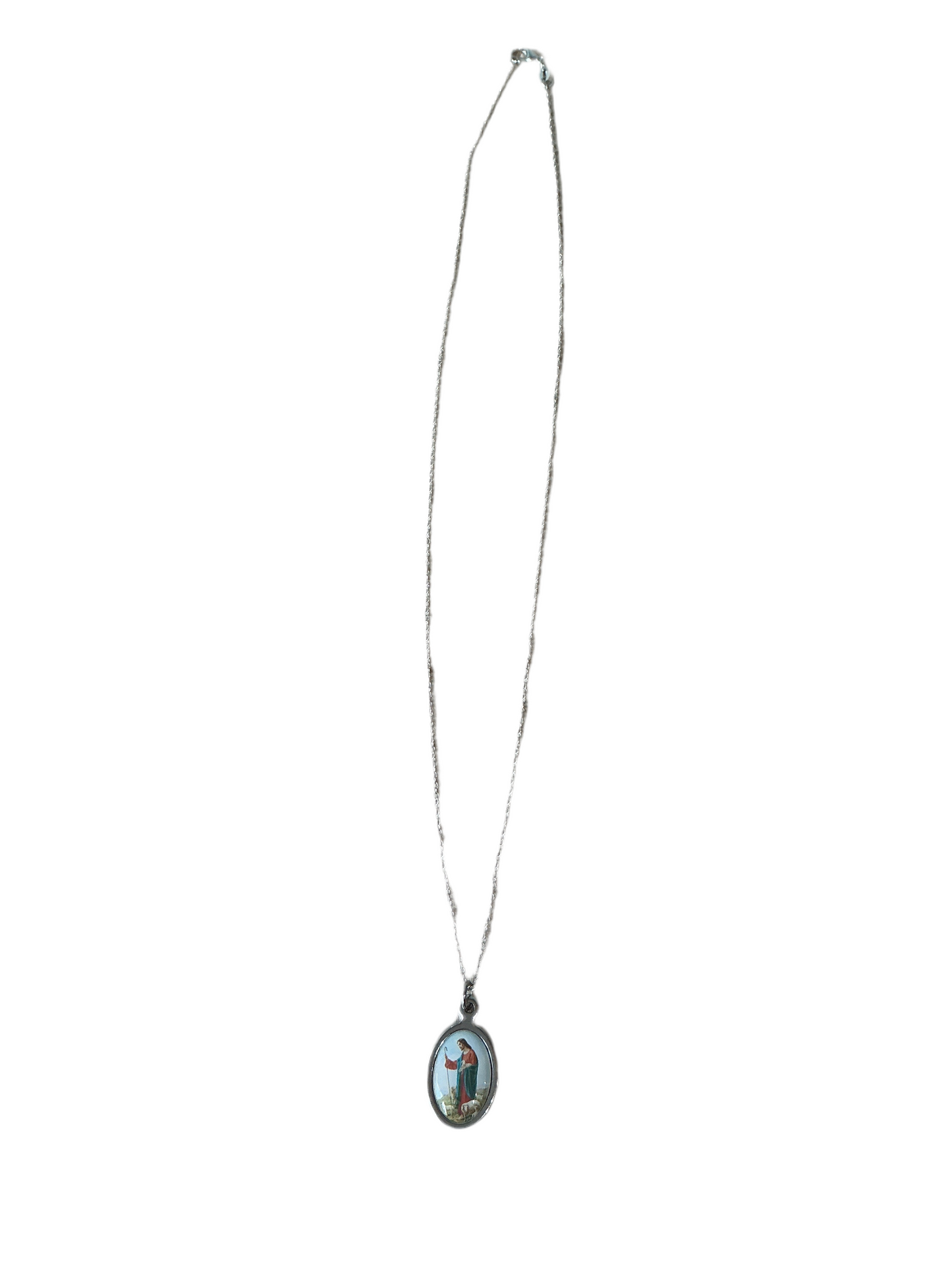 Oxy Medal El Buen Pastor  with chain 22"H