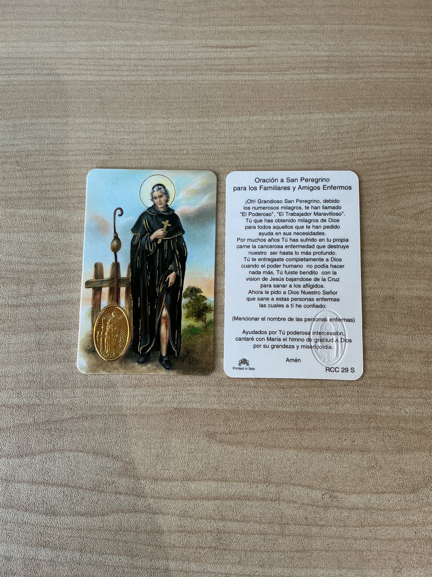 Oración a San Peregrino para los Familiares y Amigos Enfermos
