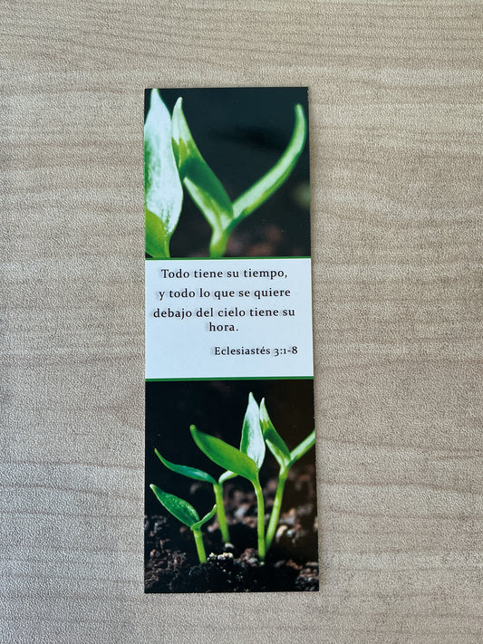 Booksmark Eclesiastés 3:1-8