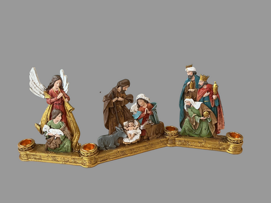 Nativity Candleholder