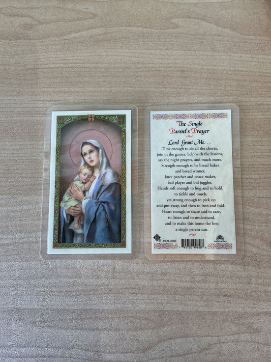 The Single Parent's Prayer
