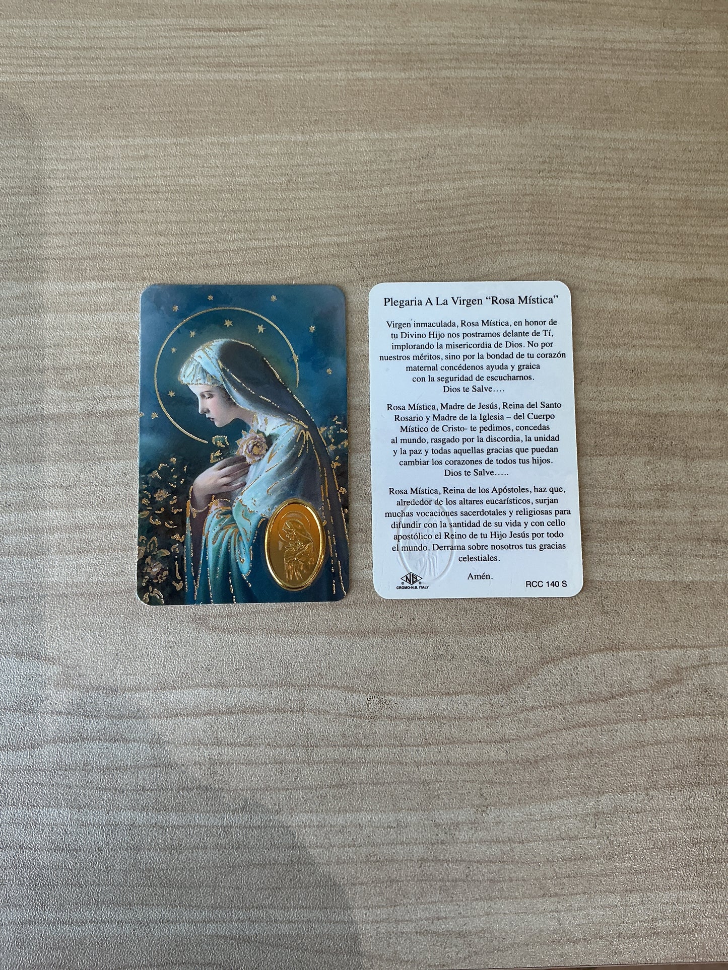 Plegaria A La Virgen Rosa Mística