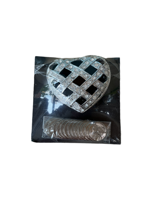 Wedding Arras Silver Heart