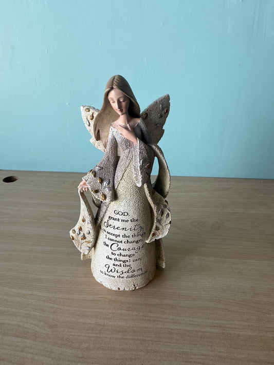 Serenity Prayer Angel 8.5"H