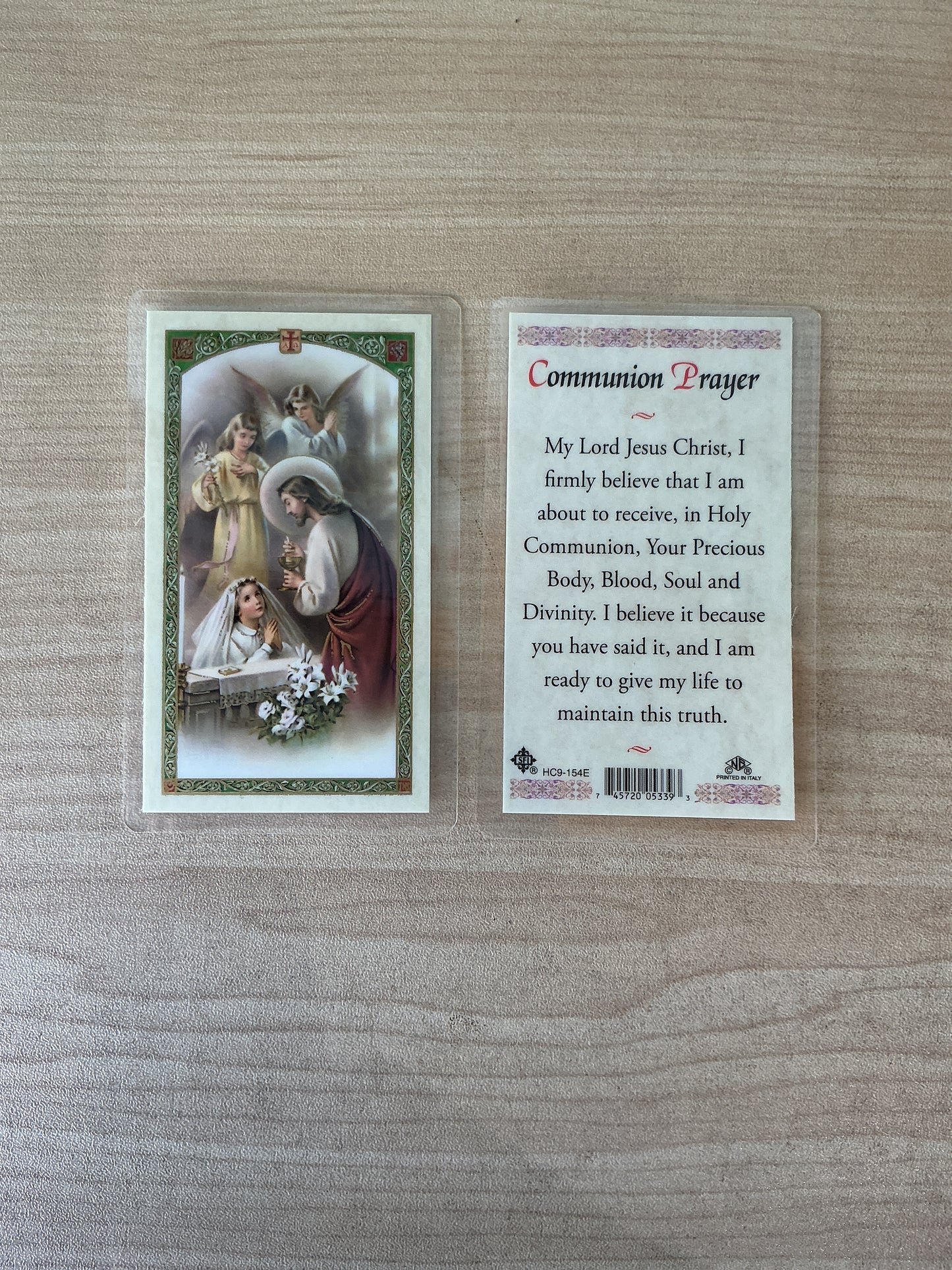 Communion Prayer Girl