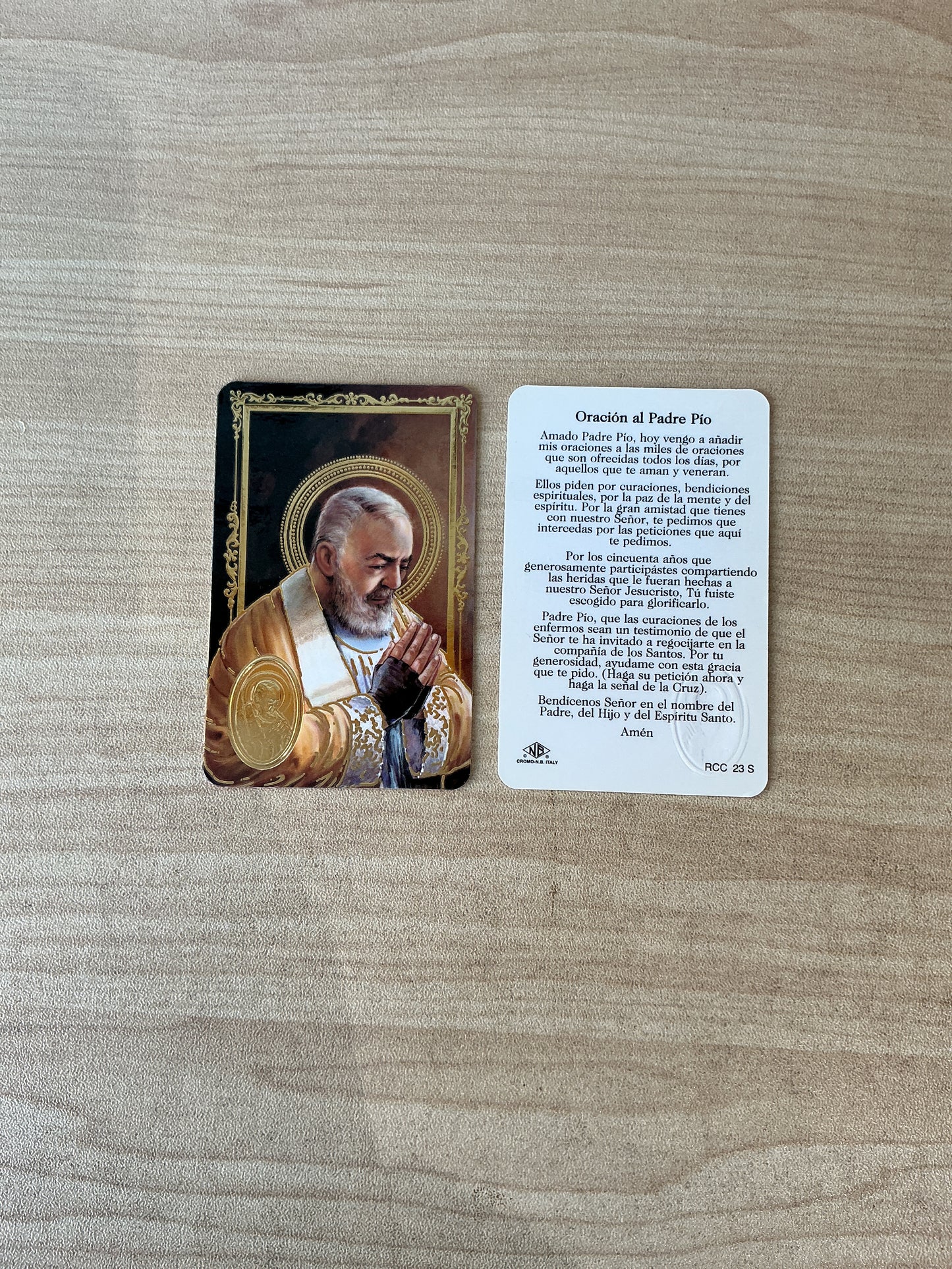 Oración al Padre Pío