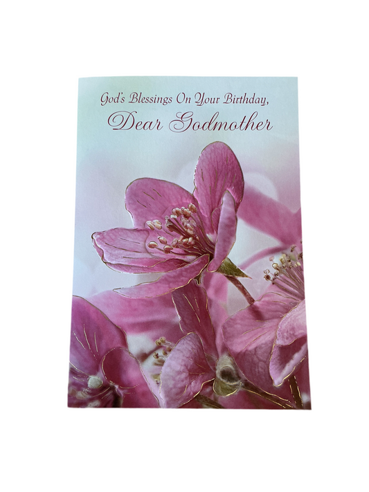 God’s Blessings on your Birthday, Dear Godmother