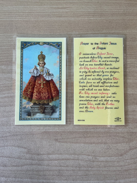 Prayer to the Infant Jesus of Prague
