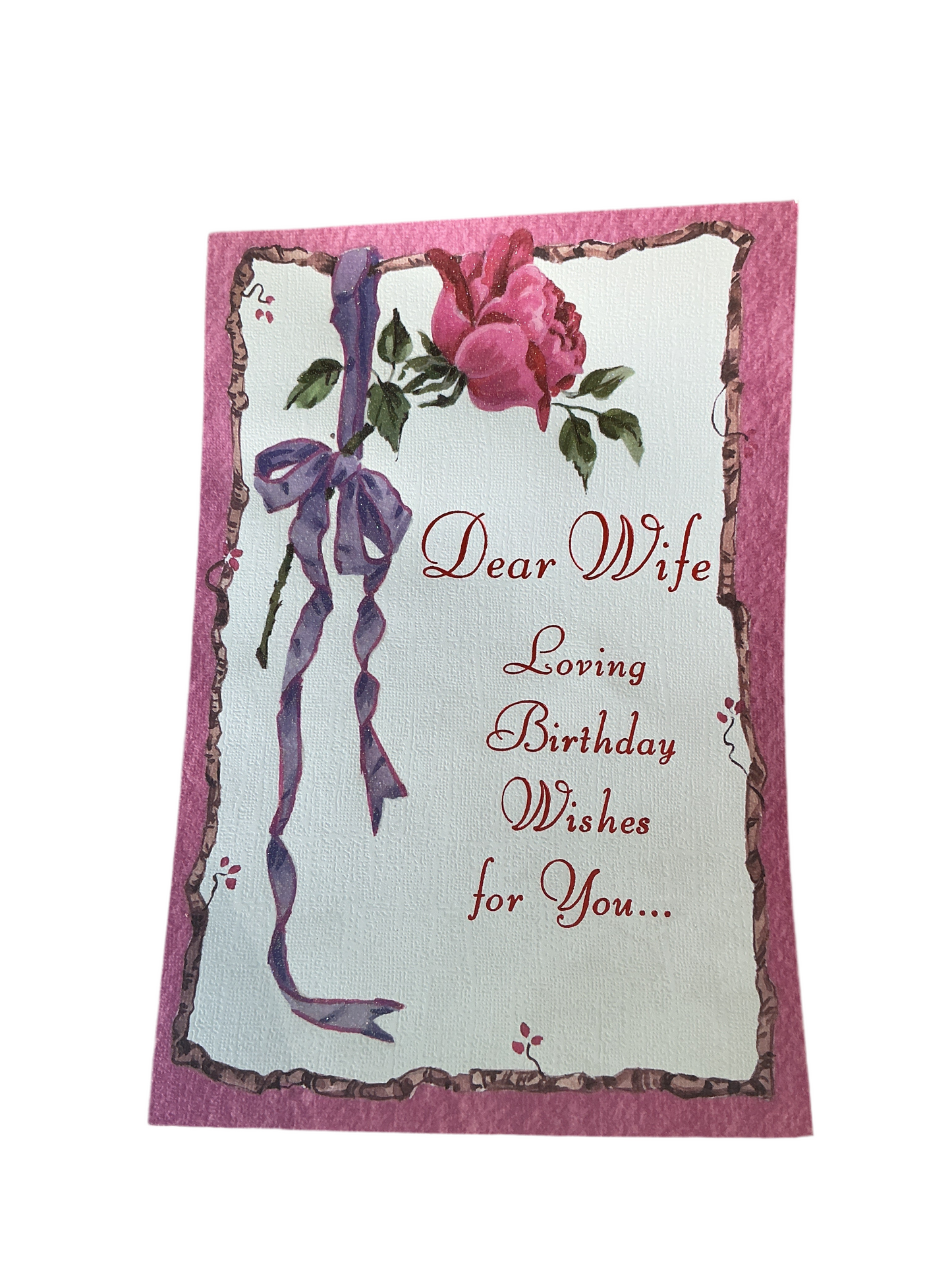 Dear Wife Loving Birthday Wishes for You... Card