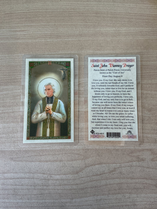 Saint John Vianney Prayer