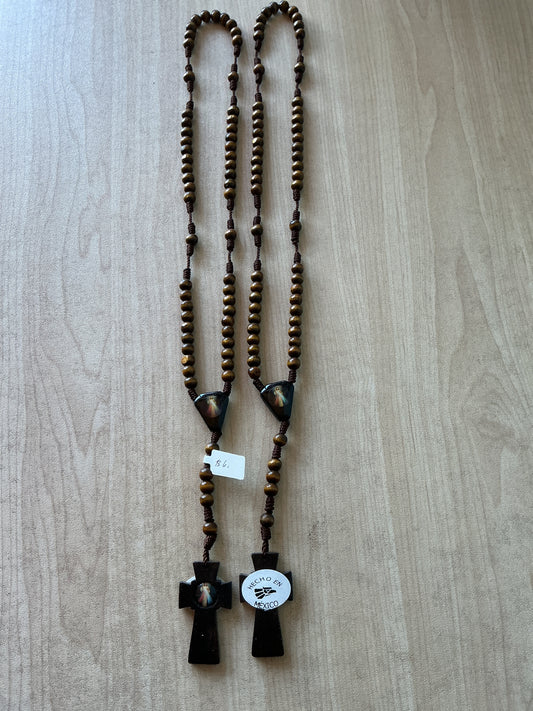 Wood Rosary - Divine Mercy
