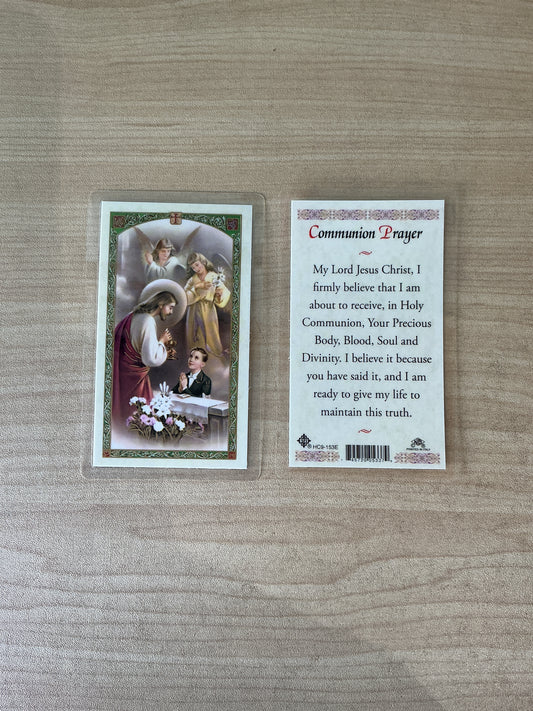 Communion Prayer Boy