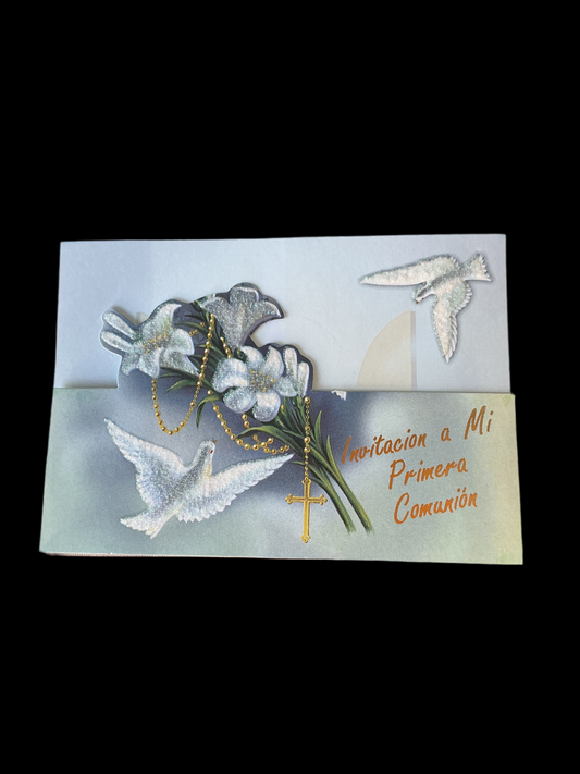 Invitación para Primera Comunión