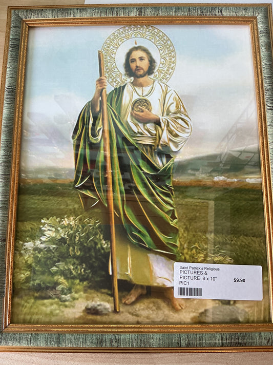 Picture 8x10"H  - San Judas