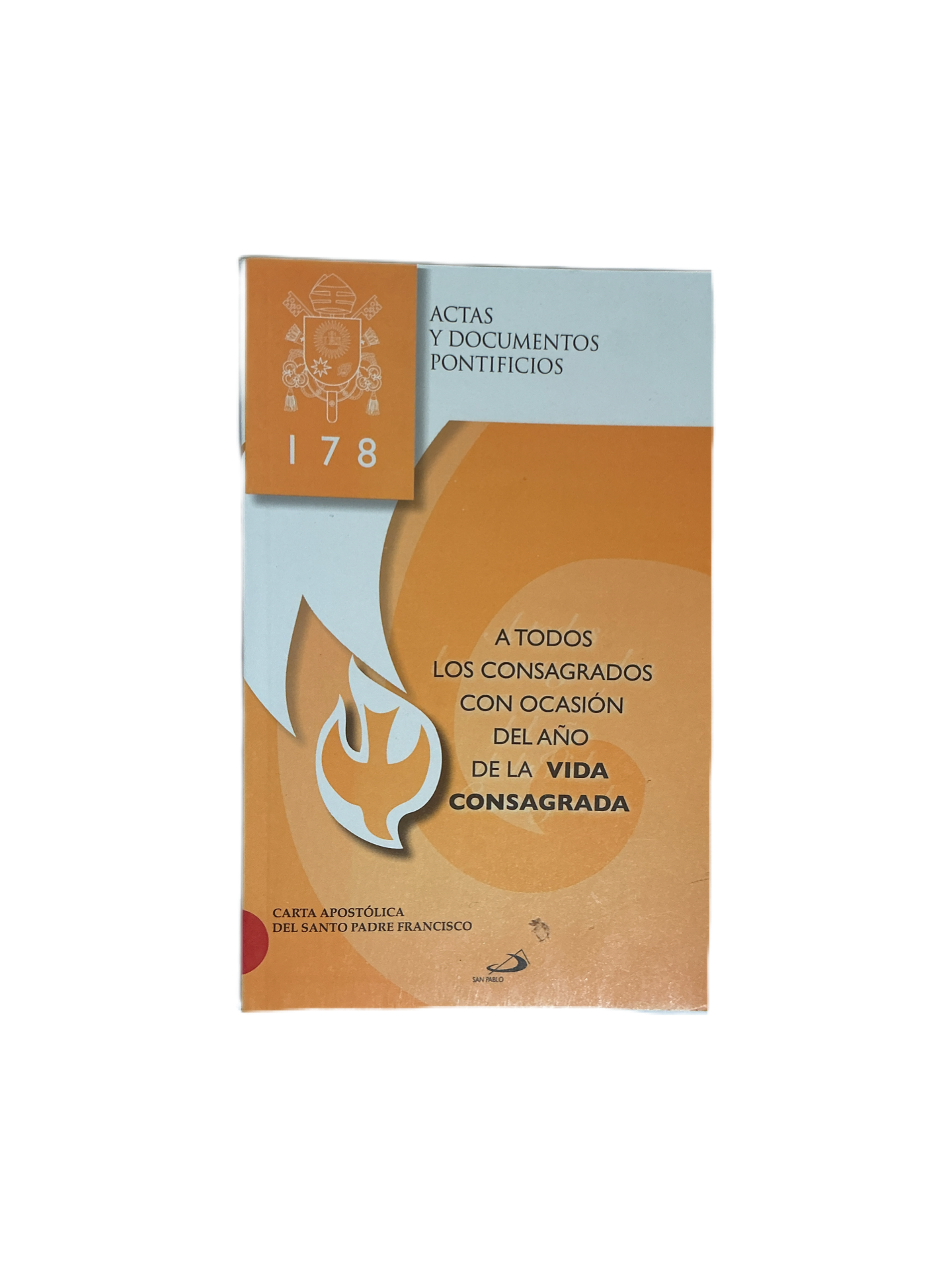 A todos los consagrados con ocasion del año de la vida consagrada