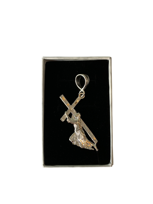 Silver Cross Cristo Nazareno
