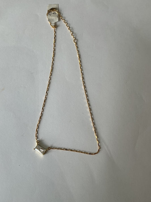 Leighton CZ Gold Filled Pendant