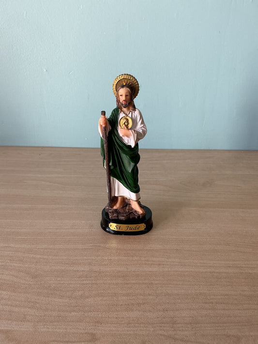 St. Jude wood base 5"H