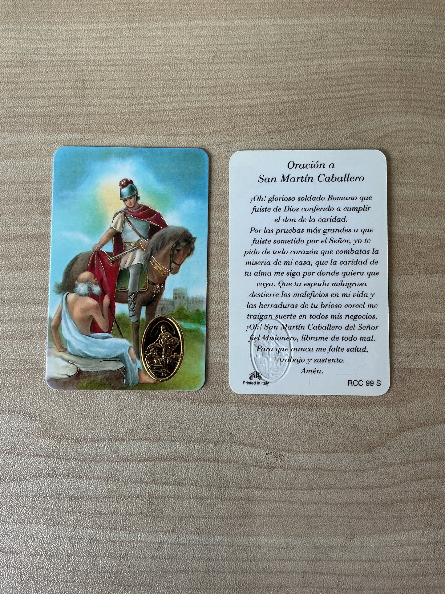 Oración a San Martín Caballero