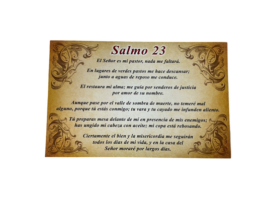 Cedula Salmo 23