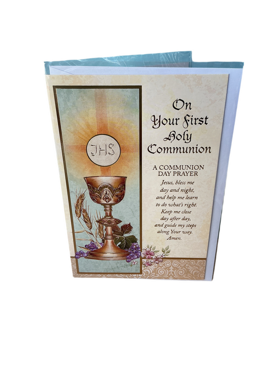 On Your First Holy Communion