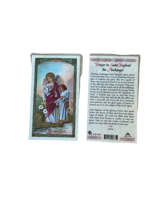 Prayer to Saint Raphael the Archangel