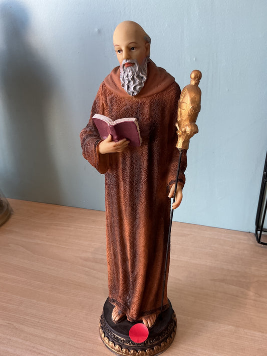 Statue San Benedict 7 x 5.5 "