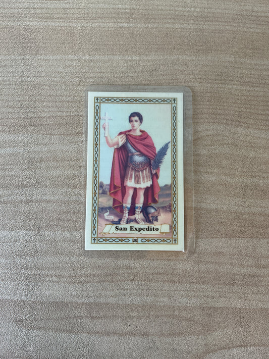Tarjeta Oración - San Expedito