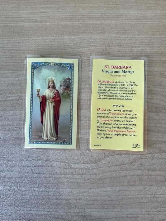St. Barbara - Virgin and Martyr