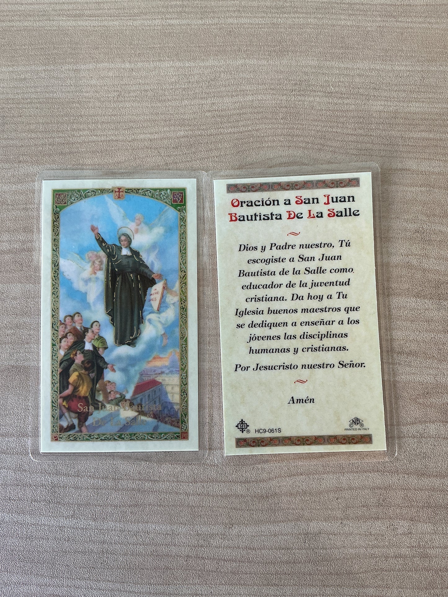 Oración a San Juan Bautista de la Salle