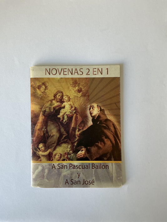 Novenas 2 en 1 A San Pascual Bailon y A San José
