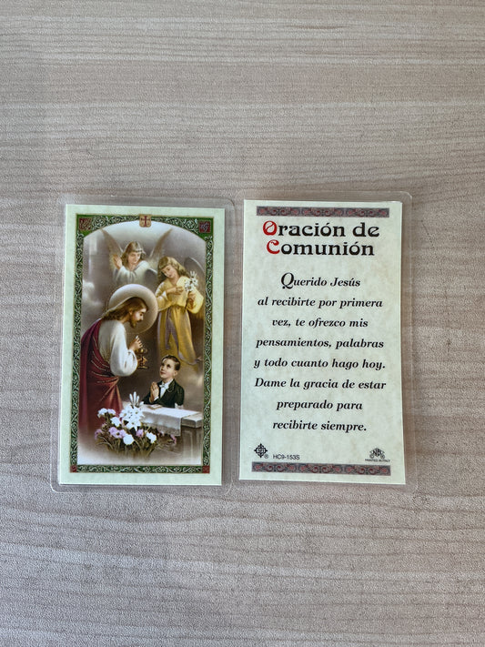 Oración de comunión niño