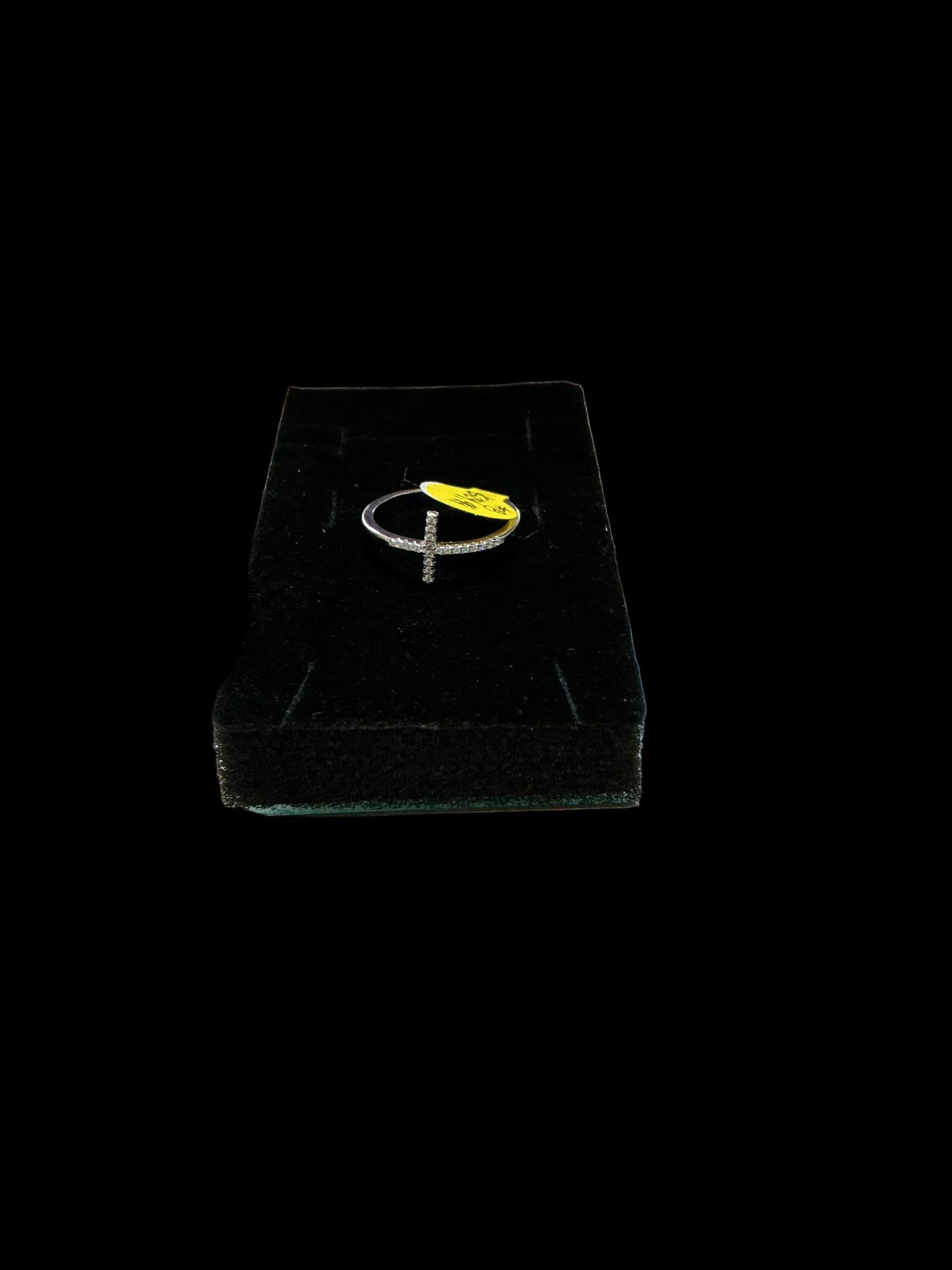Silver Cross Ring Size #8