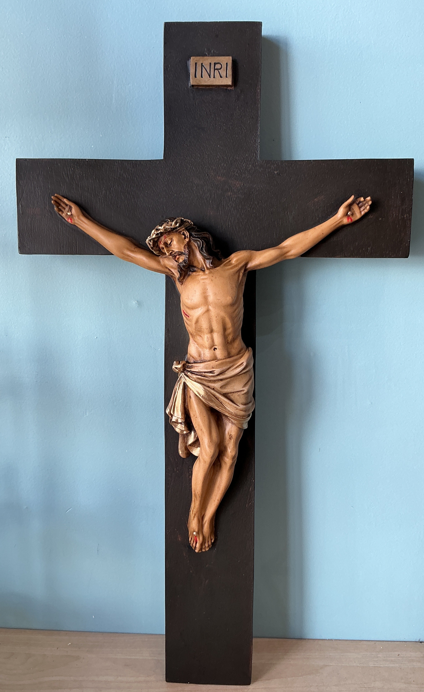 Cristo Cruz Plano 21"H