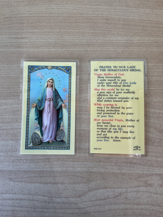 Prayer to Our Lady of The Miraculous Medal