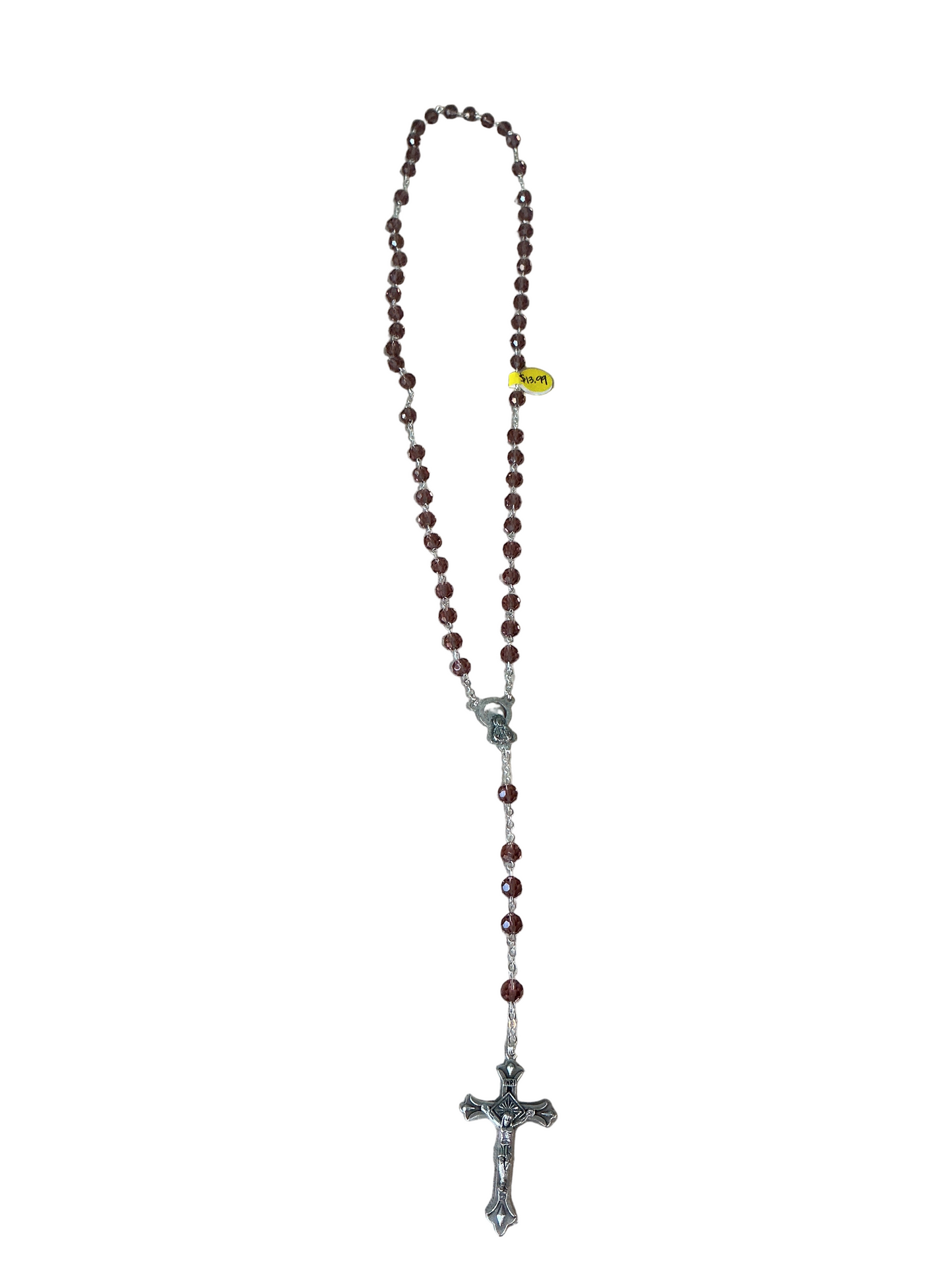 Rosary Crystal Light Amethyst- June 5MM 18.5"