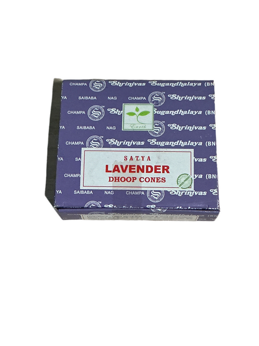 Satya Lavender Dhoop Cones Incense