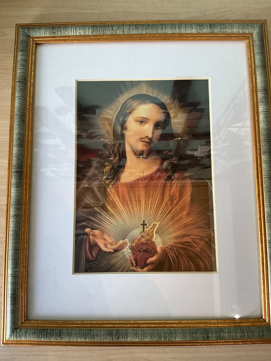 Picture 8x10"H  - Sagrado Corazón
