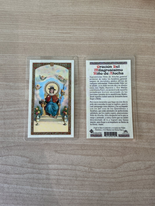 Oración del Milagrosísimo Niño de Atocha