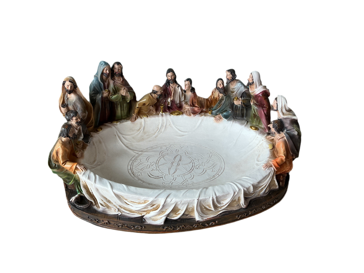 Last Supper Bowl 16"H