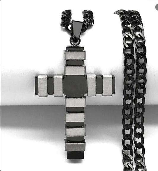Collar Con Colgante De Cruz