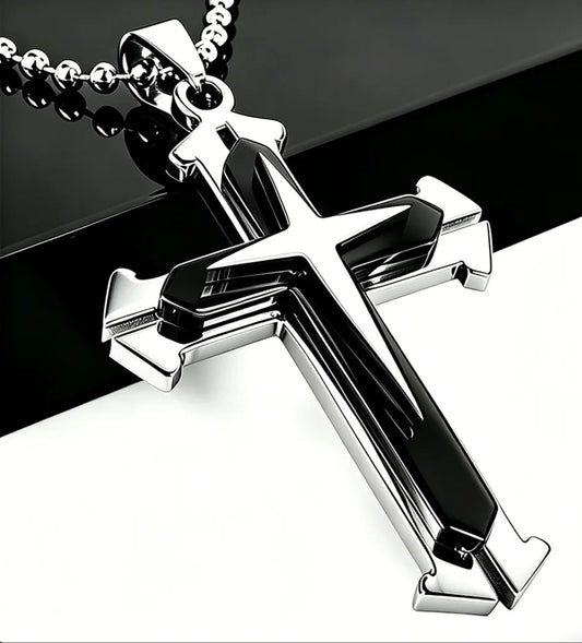 Collar Con Colgante De Cruz