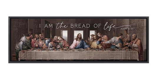I Am the Bread of Life Framed Canvas