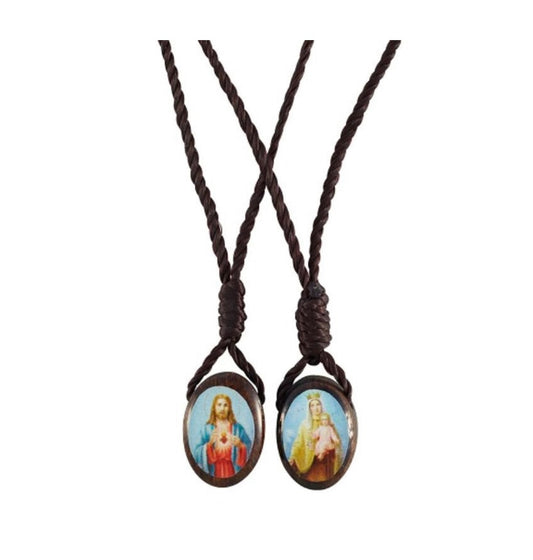 Oval Wood Scapular