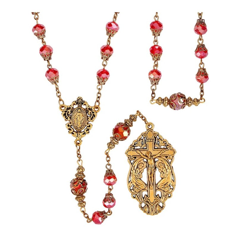 Ruby Mary of Angels Rosary